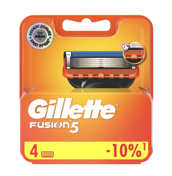 Кассеты Gillette Fusion5 4 шт.