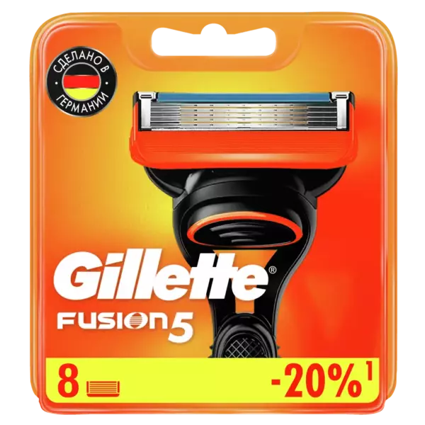 Кассеты Gillette Fusion5 8 шт.