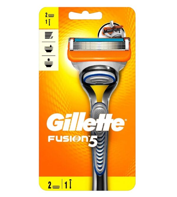 Станок Gillette Fusion5 с 2 кассетами