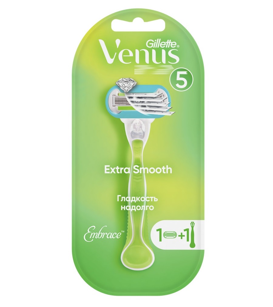Venus Extra Smooth Embrace Станок Venus Extra Smooth Embrace + 2 кассеты — изображение 1